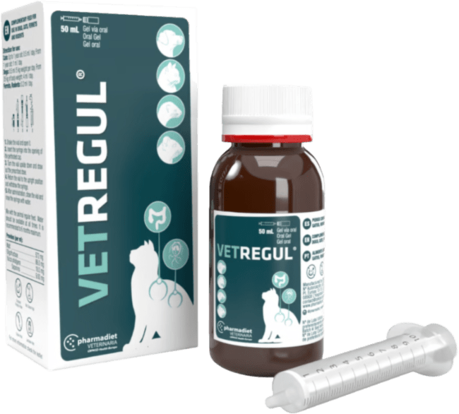 Дополнительный корм для собак un для кошек - VetRegul oral gel, 50 ml