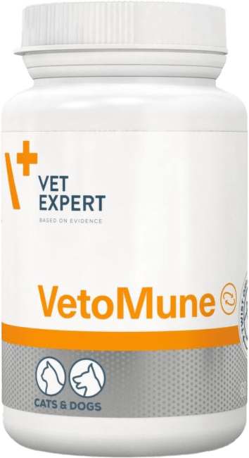 Papildbarība dzīvniekiem – VetExpert, VetoMune, 60 gab.