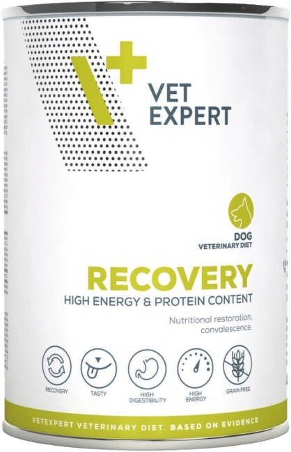 Veterinārie konservi suņiem – VetExpert 4T VD RECOVERY, 400 g