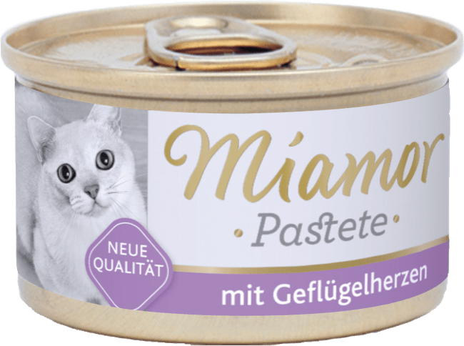 Konzerva MIAMOR Pastete drůbeží srdíčka 85g