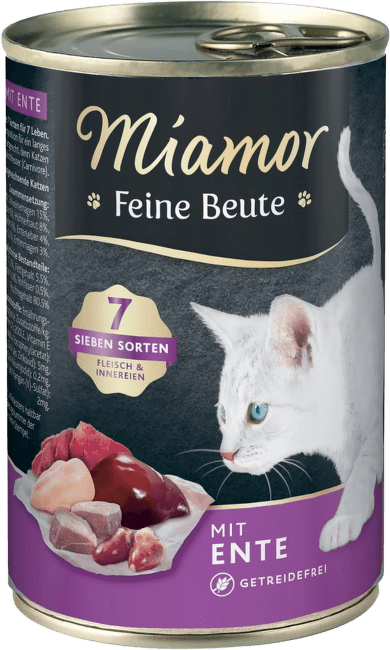 Консервы для кошек – Miamor Feine Beute Duck, 400 г