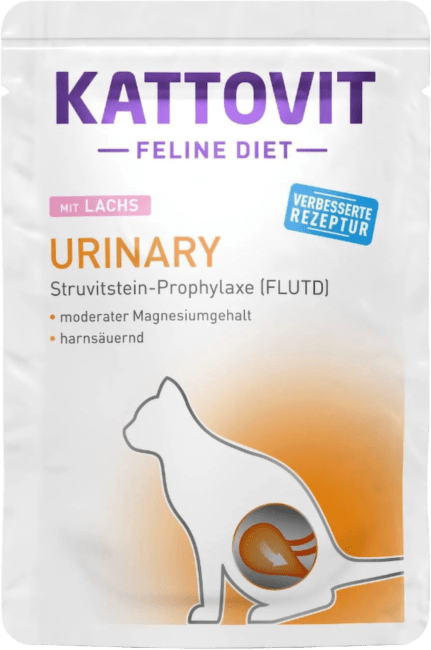 Veterinārie konservi kaķiem – Kattovit Pouch Urinary Salmon, 85 g