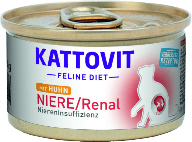 Konzerva Kattovit niere/renal kuře 85g