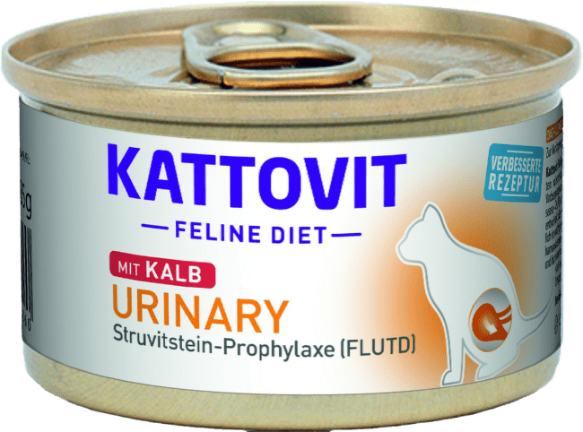 Konzerva Kattovit urinary telecí 85g