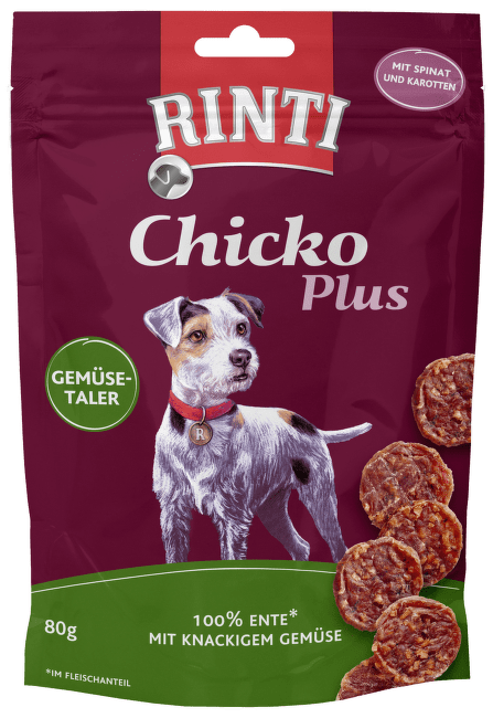 Лакомство для собак – Rinti Extra Chicko Plus Duck and Vegetables, 80 г
