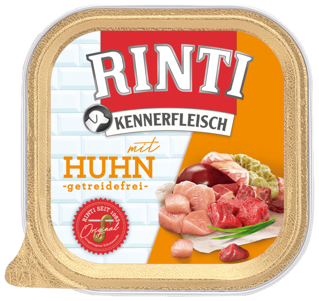 Konservi suņiem – Rinti Kennerfleisch Chicken, 300 g