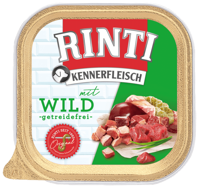Консервы для собак – Rinti Kennerfleisch Venison, 300 г