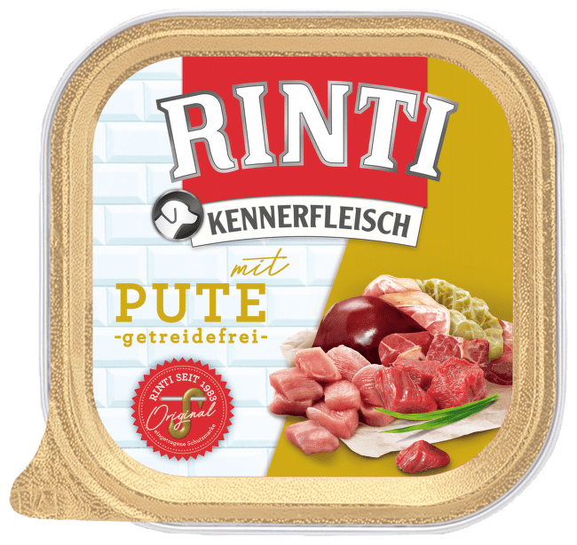 Konservi suņiem – Rinti Kennerfleisch Turkey, 300 g