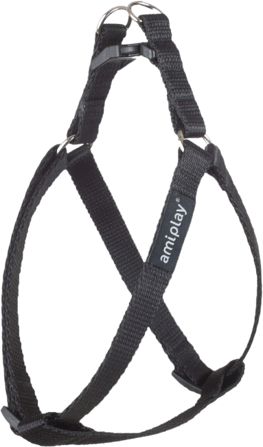 Шлейка - AmiPlay Регулируемая шлейка Basic M, 30-55*1.5cm, черный