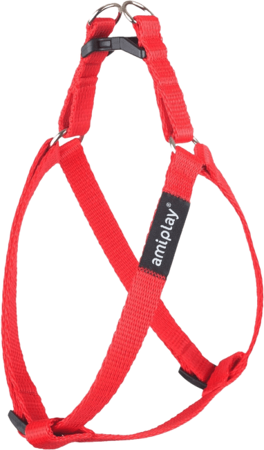 Шлейка - AmiPlay Регулируемая шлейка Basic M, 30-55*1.5cm, красный