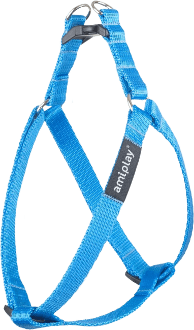 Шлейка - AmiPlay Регулируемая шлейка Basic L, 40-75*2cm, синий