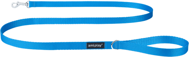Поводок – AmiPlay Leash Basic L, 150 x 2 cм, синий