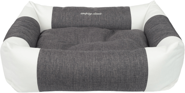 Guļvieta suņiem – AmiPlay Sofa ZipClean 2 in 1 Classic S, 58 x 46 x 17 cm, dark grey