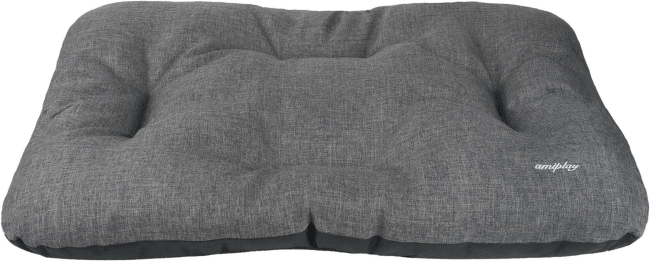 Guļvieta suņiem – AmiPlay Rectangular Cushion Palermo XL, 95 x 75 x 10 cm, dark grey