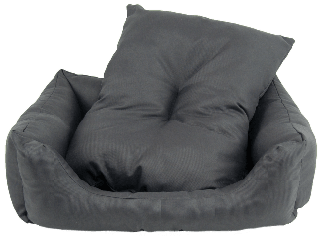 Guļvieta suņiem - Dog Fantasy DeLuxe Basic Sofa, 83*70*20 cm, krāsa - pelēka 