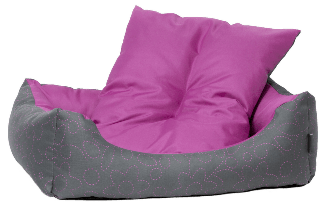 Спальное место для собак - Dog Fantasy DeLuxe Sofa, 75x65x19 cм, pink