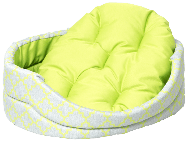 Pelech Dog Fantasy ovál s polštářem ornament zelený 93cm