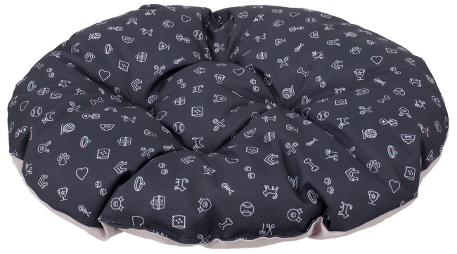 Vankus DF 92x78cm piktogram mix sedy