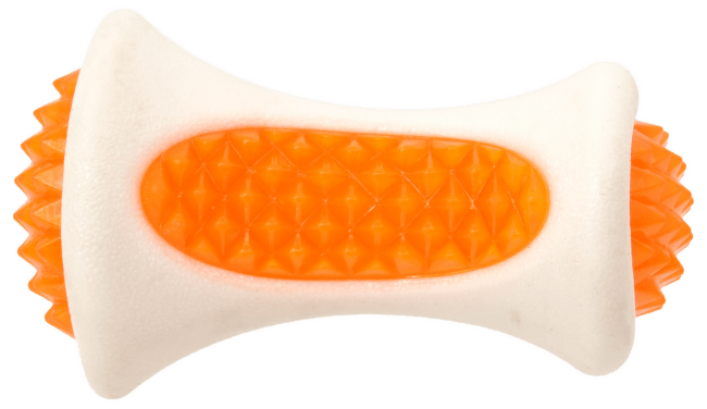 Игрушка для собак - Dog Fantasy TPR LED Bone, 12.5 cm