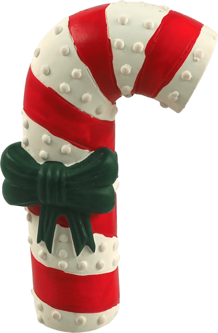 Hračka pre psov Dog Fantasy Winter Tale cukrík latexový pískací 12 cm