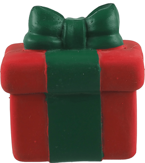 Hračka pre psov Dog Fantasy Winter Tale darček latexový pískací 7,5 cm