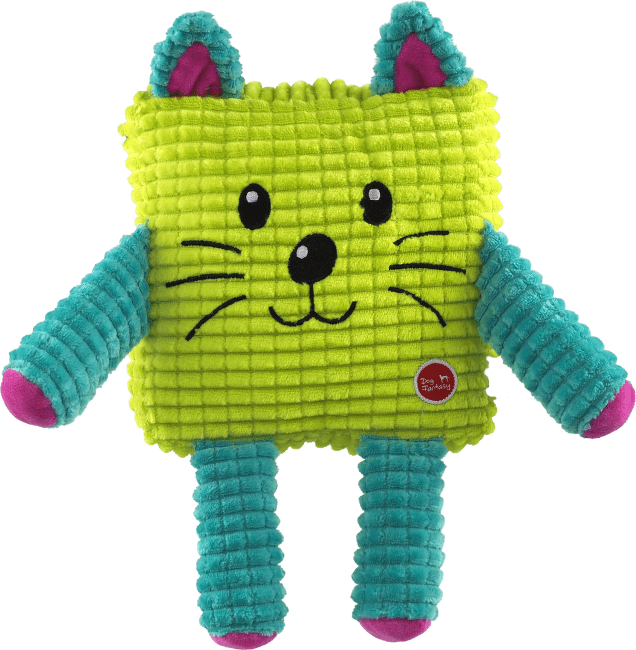 Hračka pro psy Dog Fantasy Cuties zvířátko žluté 17,5 cm