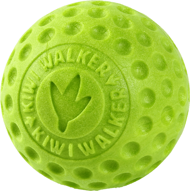 Hračka Kiwi Walker TPR guma míček zelený 6,5cm