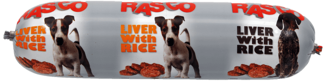 Консервы для собак - Salami Rasco Liver with Rice, 900 г