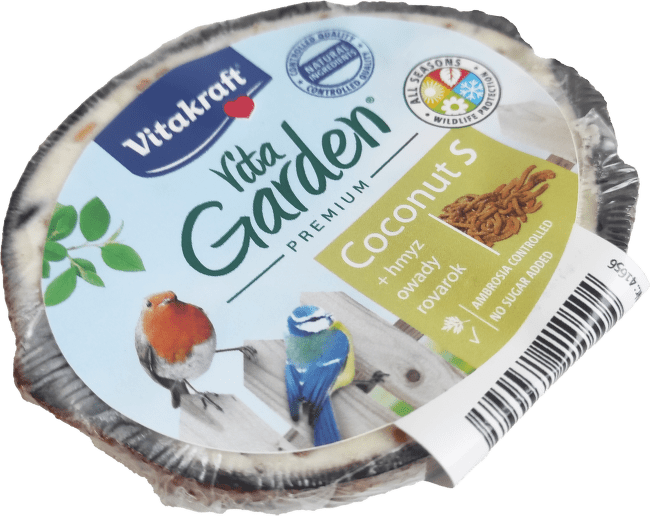 Kokos Vitakraft Vita Garden Premium polovica plnená