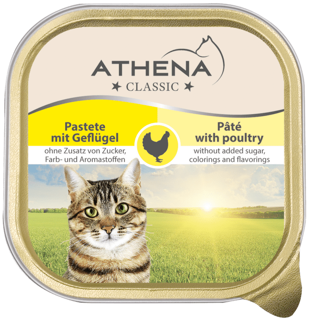 Консервы для кошек – Athena Poultry, 100 г