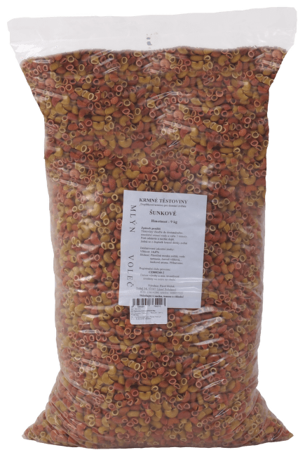 Těstoviny krmné šunkové 9kg