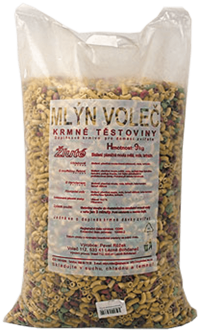 Cestoviny krmne komplet MIX 9kg