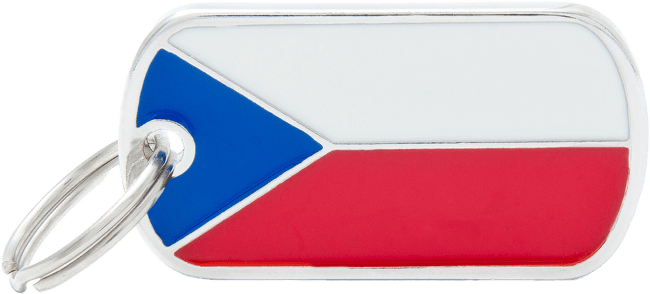 Známka My Family vlajka Česká republika