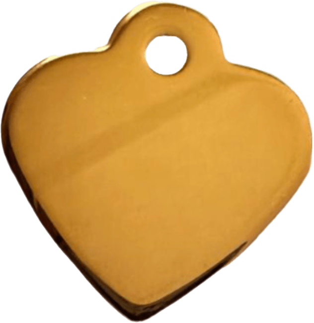 Medaljons – Heart Small, Gold