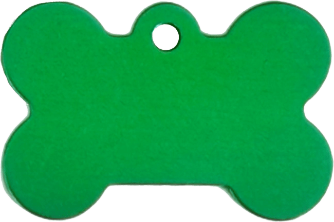 Medaljons – Bone Large, Green