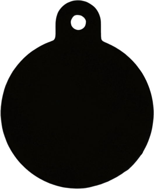 Medaljons – Circle Large, Black