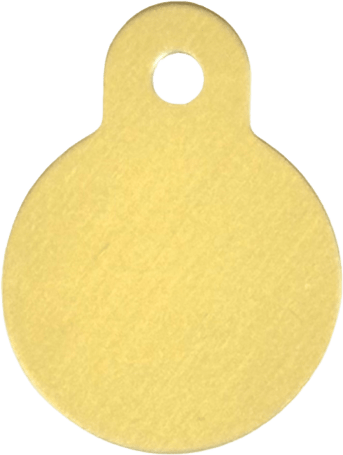 Medaljons – Circle Small, Mustard
