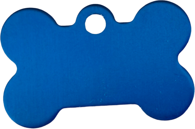 Medaljons – Bone Small, Dark Blue