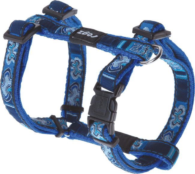 Postroj ROGZ Fancy Dress Indigo Bones S