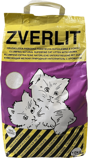 Podstielka Zverlit fialový tmavý superjemný s vôňou 10 kg