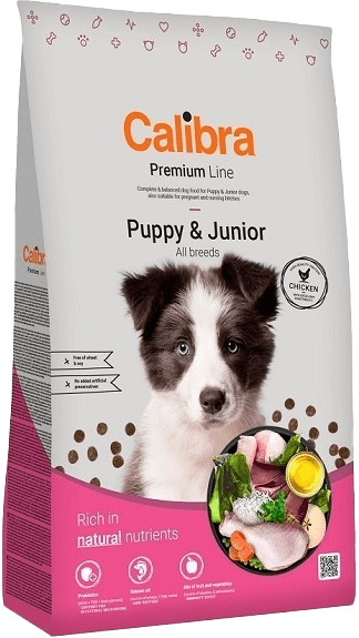 Krmivo Calibra Dog Premium Line Puppy & Junior 3 kg