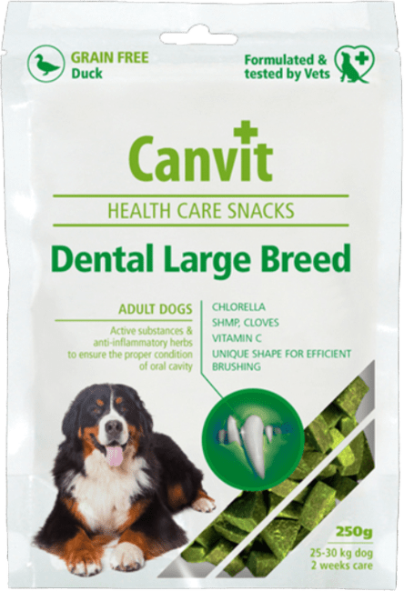 Canvit Health Care Snacks Dental Large Breed 250 g 
