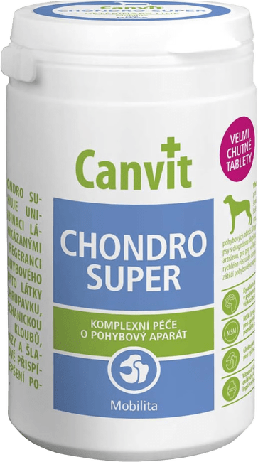 Biofaktory Canvit Chondro Super vitamínové tablety pre psy 500 g