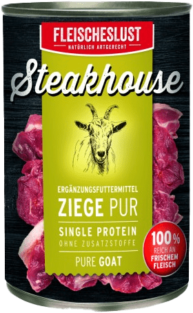 Meat love dog konzerva steak kozie 400 g 