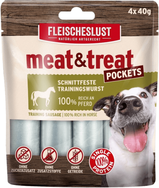 Meat love dog saláma kôň 4 ks 160 g 