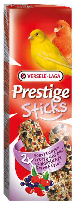 Tyčinky Versele-Laga Prestige lesní ovoce pro kanáry 60g