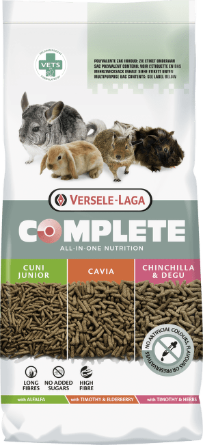 Корм для шиншилл и дегу – VERSELE-LAGA Complete Chinchilla and Degu, 8 кг