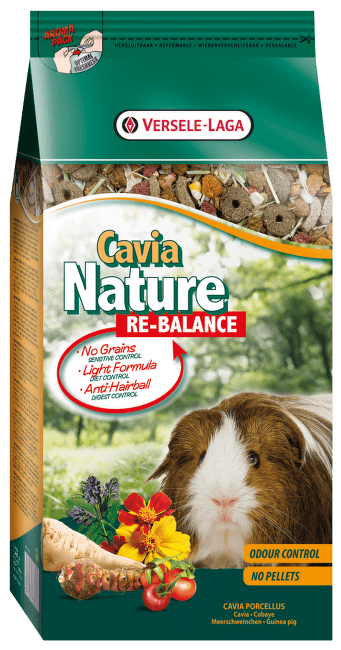 Krmivo VERSELE-LAGA Nature ReBalance Light pro morčata 700g