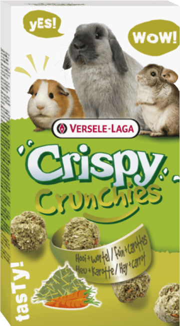 Versele-Laga Crispy Crunchies Hay hlodavce 75 g