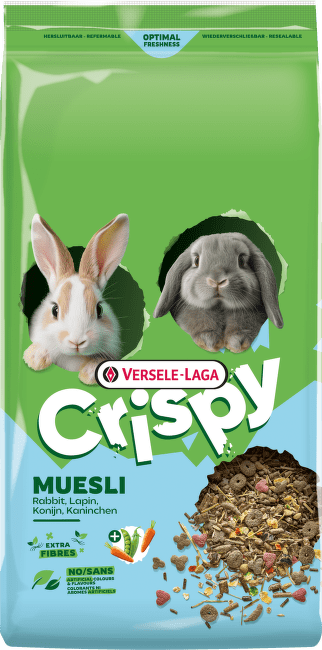 Krmivo Versele-Laga Crispy Muesli Rabbits pro králíky 9 kg